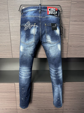 DSQUARED2 Men's Slim Fit Stretch Denim Jeans