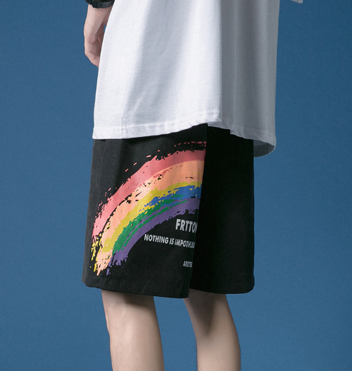 Men's Trendy Loose Thin Five-Point Casual Shorts