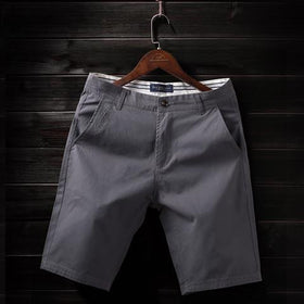 Men's Casual Cotton Five-Point Slim Fit Shorts