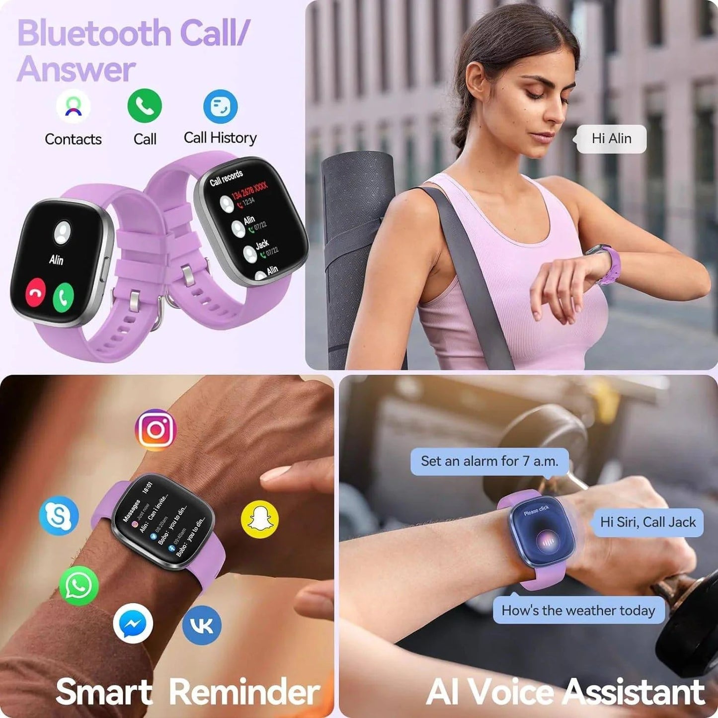 Activity Trackers Smart Watch - Joomcy