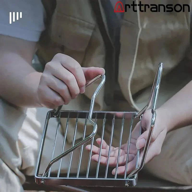 Arttrason™ Outdoor Stainless Steel Stove Holder - Joomcy