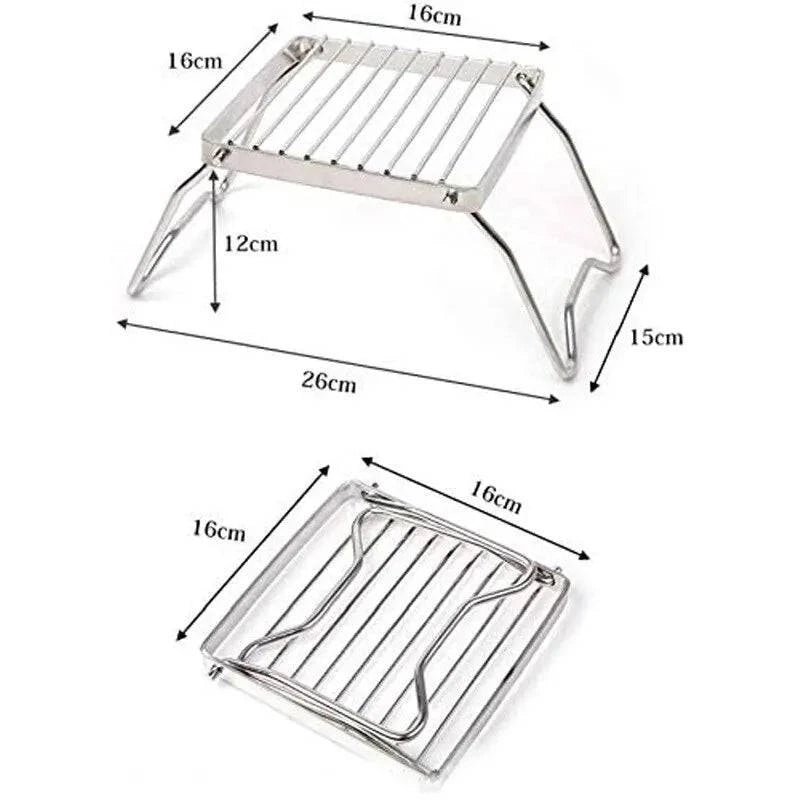 Arttrason™ Outdoor Stainless Steel Stove Holder - Joomcy