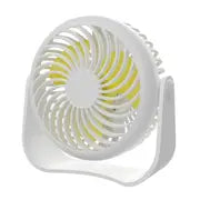 Mini USB Desktop Fan with 3 Speeds and 360° Rotation