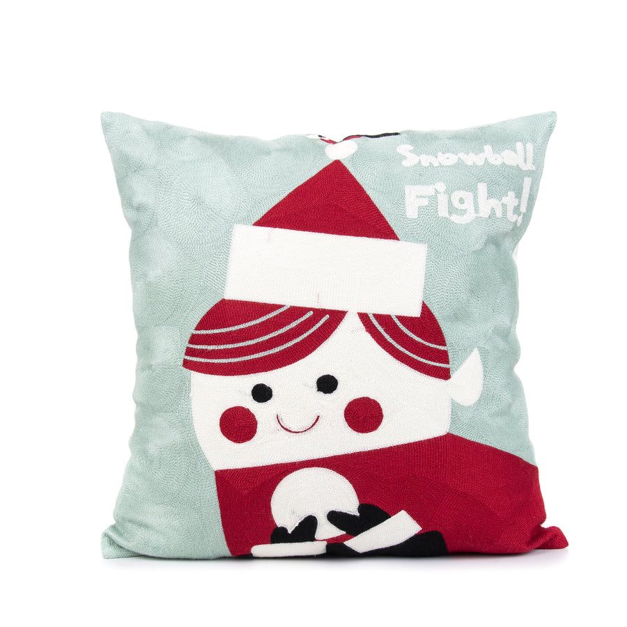 New Christmas Embroidery Pillowcase for Home Decor