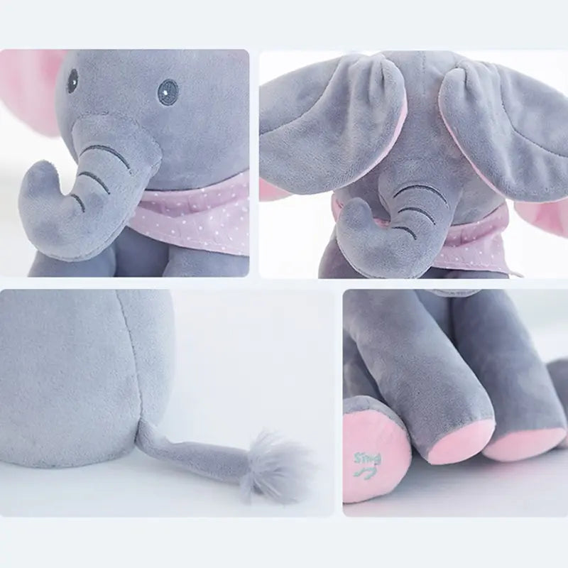 Customizable Musical Plush Elephant for Kids - Joomcy