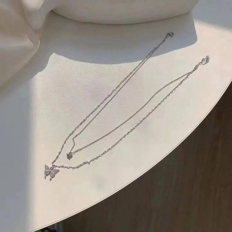 BeautyQueen™ Shiny Butterfly Necklace for Ladies - Joomcy