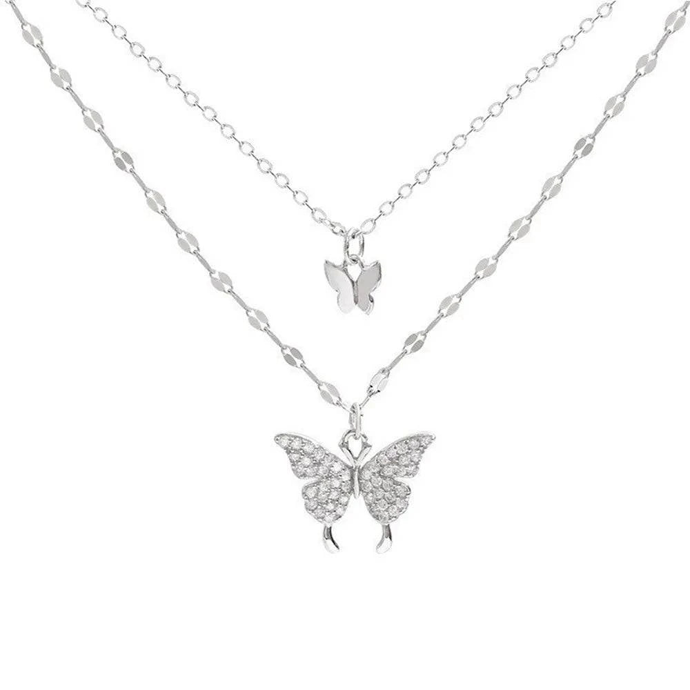 BeautyQueen™ Shiny Butterfly Necklace for Ladies - Joomcy