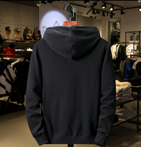 Men's Pullover Hoodie with Fleece Lined Long Sleeves
