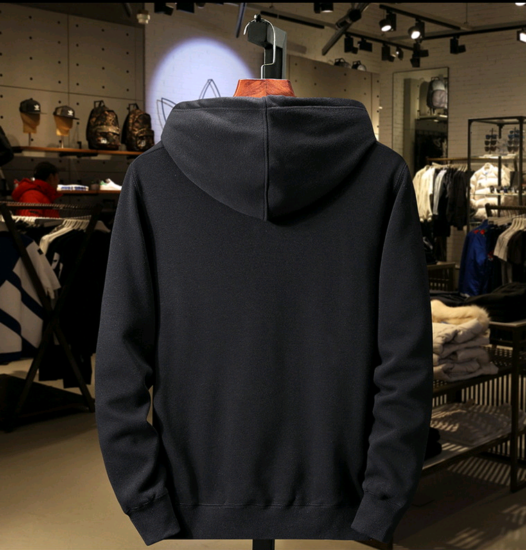Men's Pullover Hoodie with Fleece Lined Long Sleeves