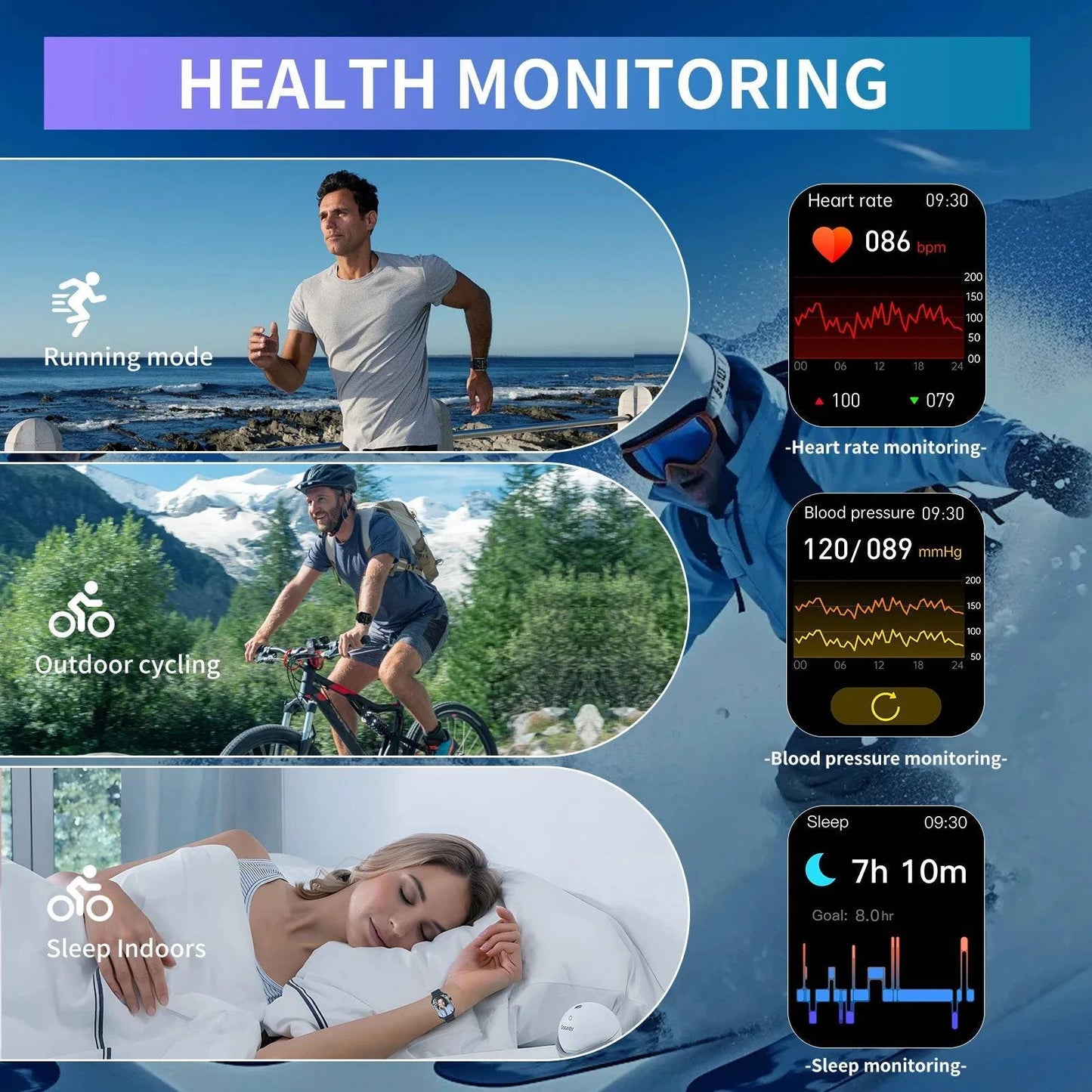Bluetooth Call Answer Smart Watch - Joomcy