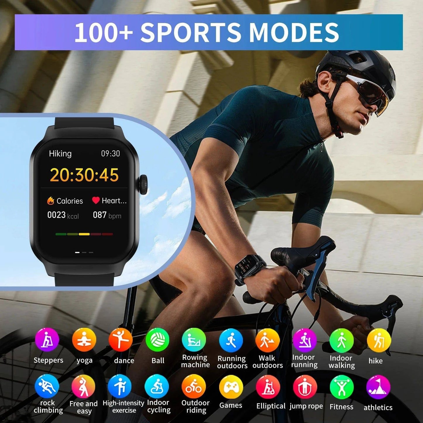 Bluetooth Call Answer Smart Watch - Joomcy