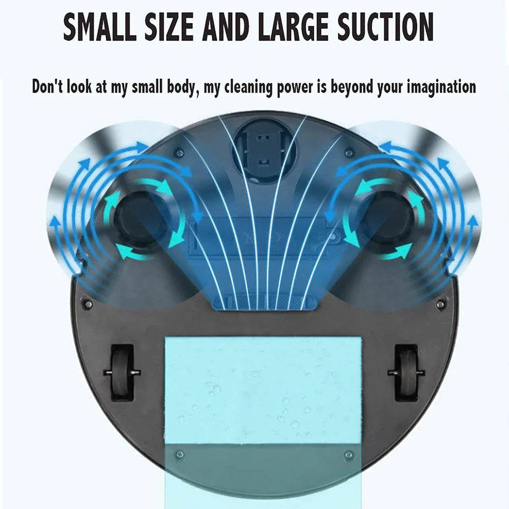 BotClean™ Mini Robotic Vacuum Cleaner - Joomcy