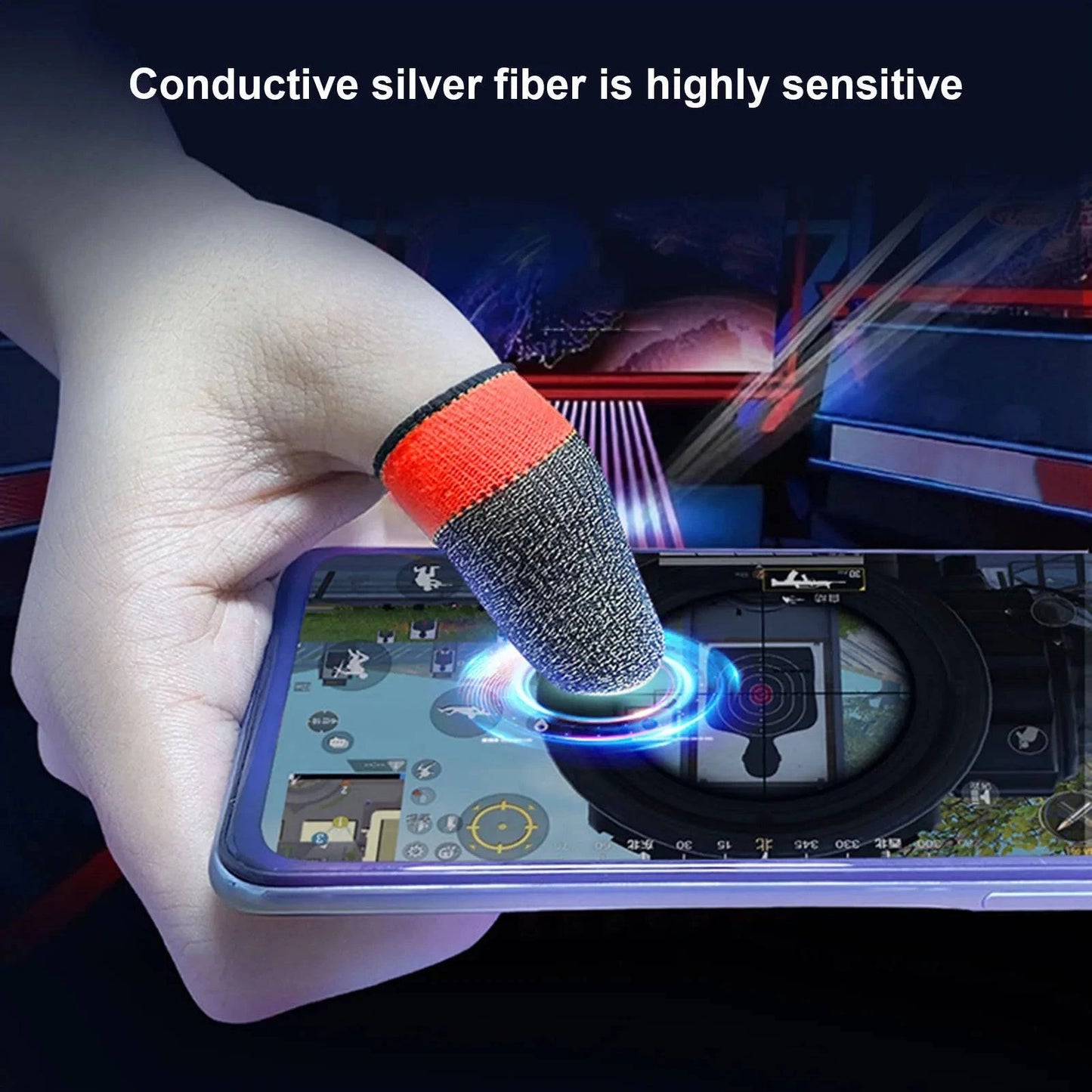 Breathable Gaming Finger Glove - Joomcy