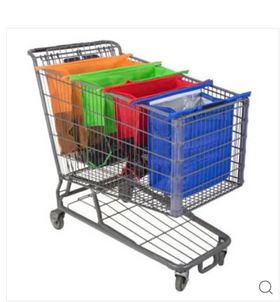4-in-1 Insulated Shopping Cart Bag Set
