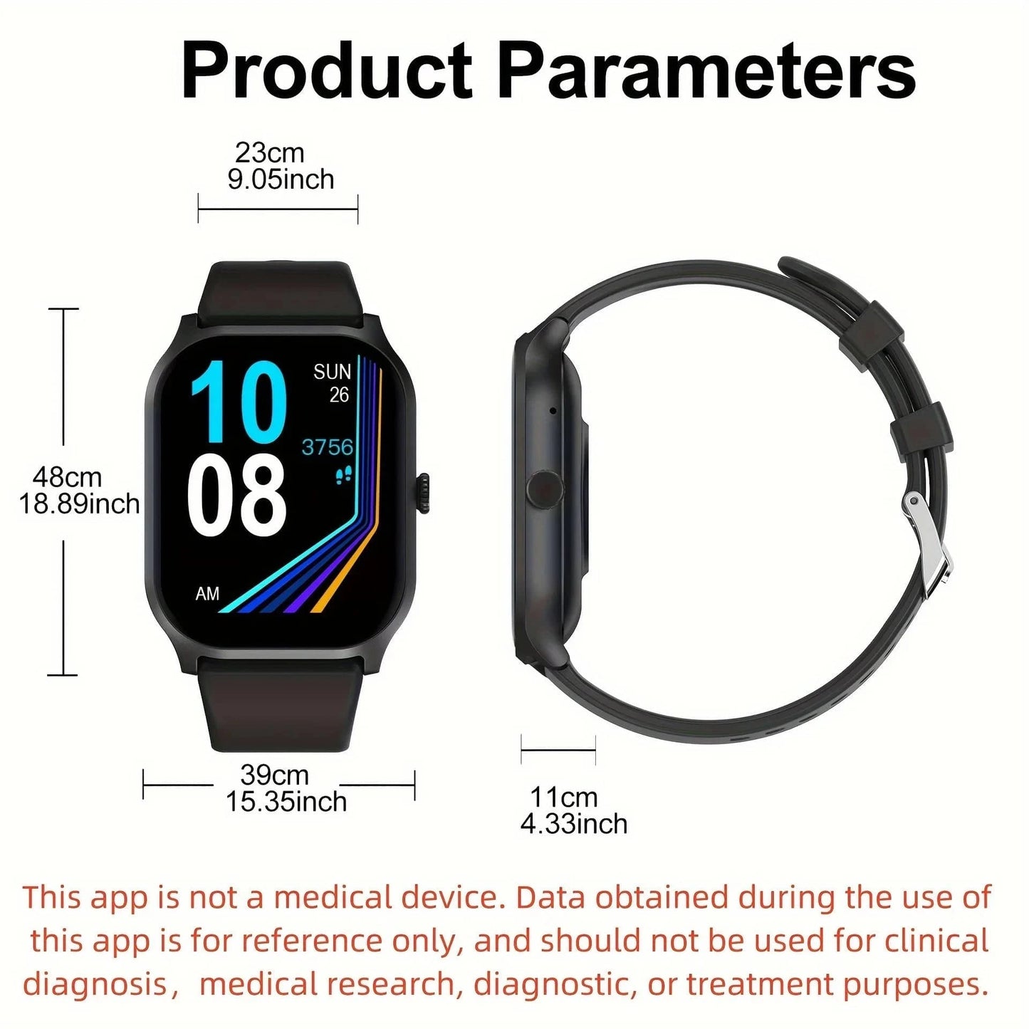 Calling Reminder Wireless Smart Watch - Joomcy