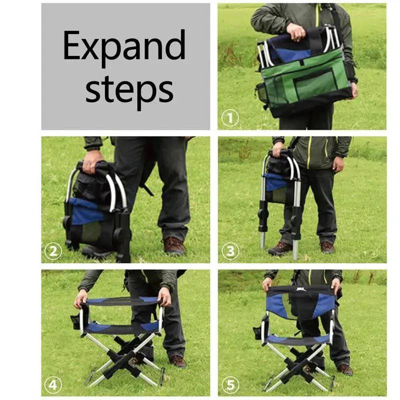 Camping Folding Aluminum Alloy Chair - Joomcy