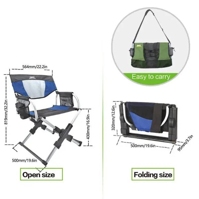 Camping Folding Aluminum Alloy Chair - Joomcy