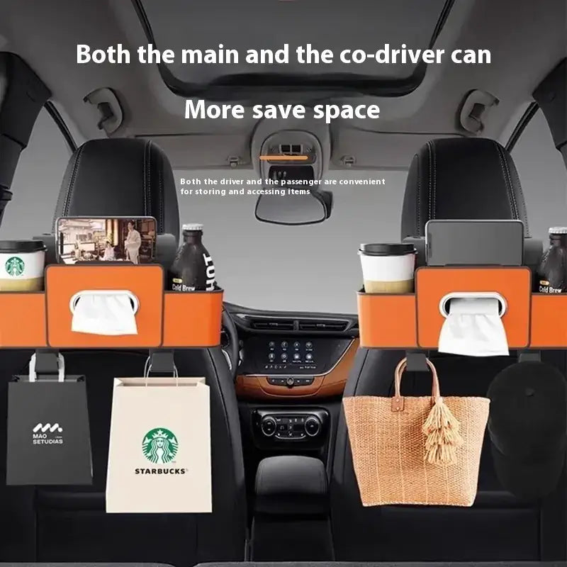 Car Back Seat Multifunction Storage Box