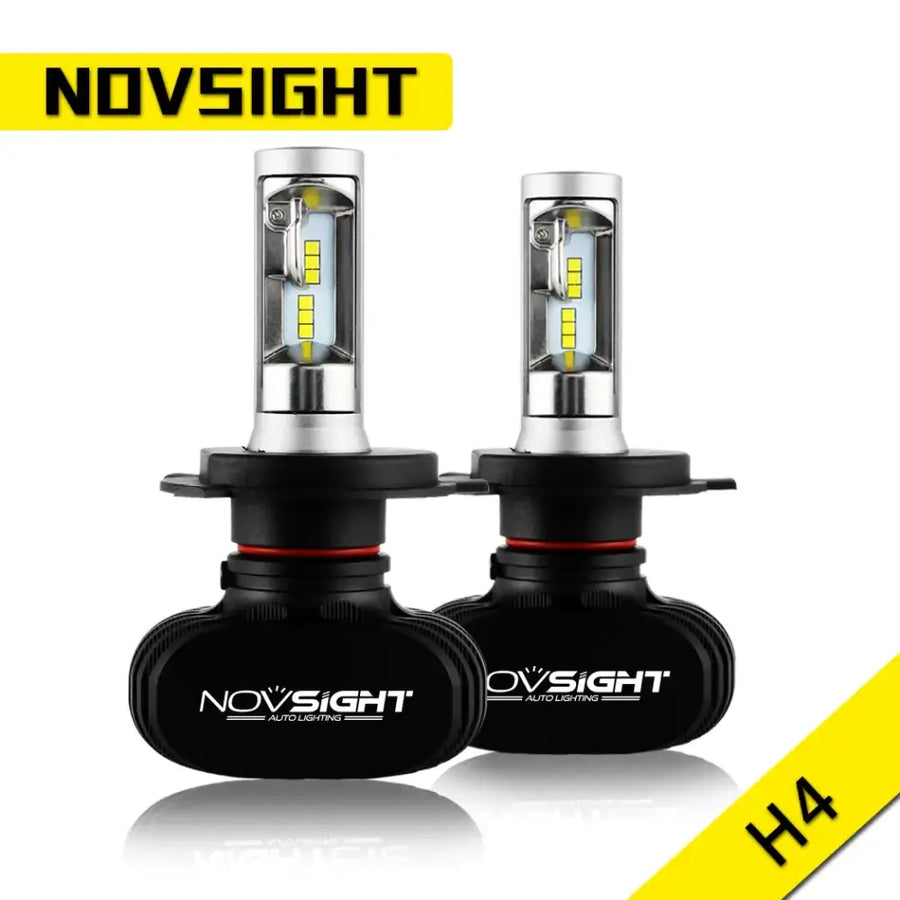 Car LED Headlights H4 - Front Lamps
