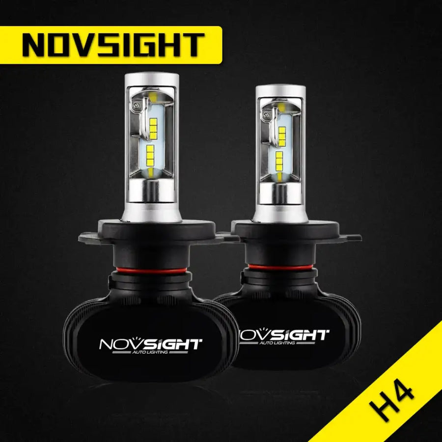 Car LED Headlights H4 - Front Lamps