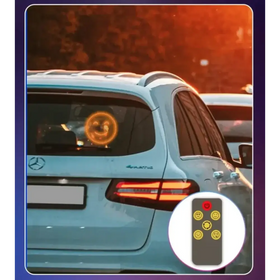 Car LED Rear Window Gesture Lamp