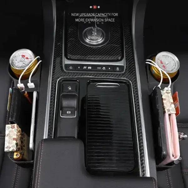 Car Seat Storage Box and Gap Organizer Container