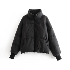 Casual Loose Women's Cotton Jacket for Fall/Winter