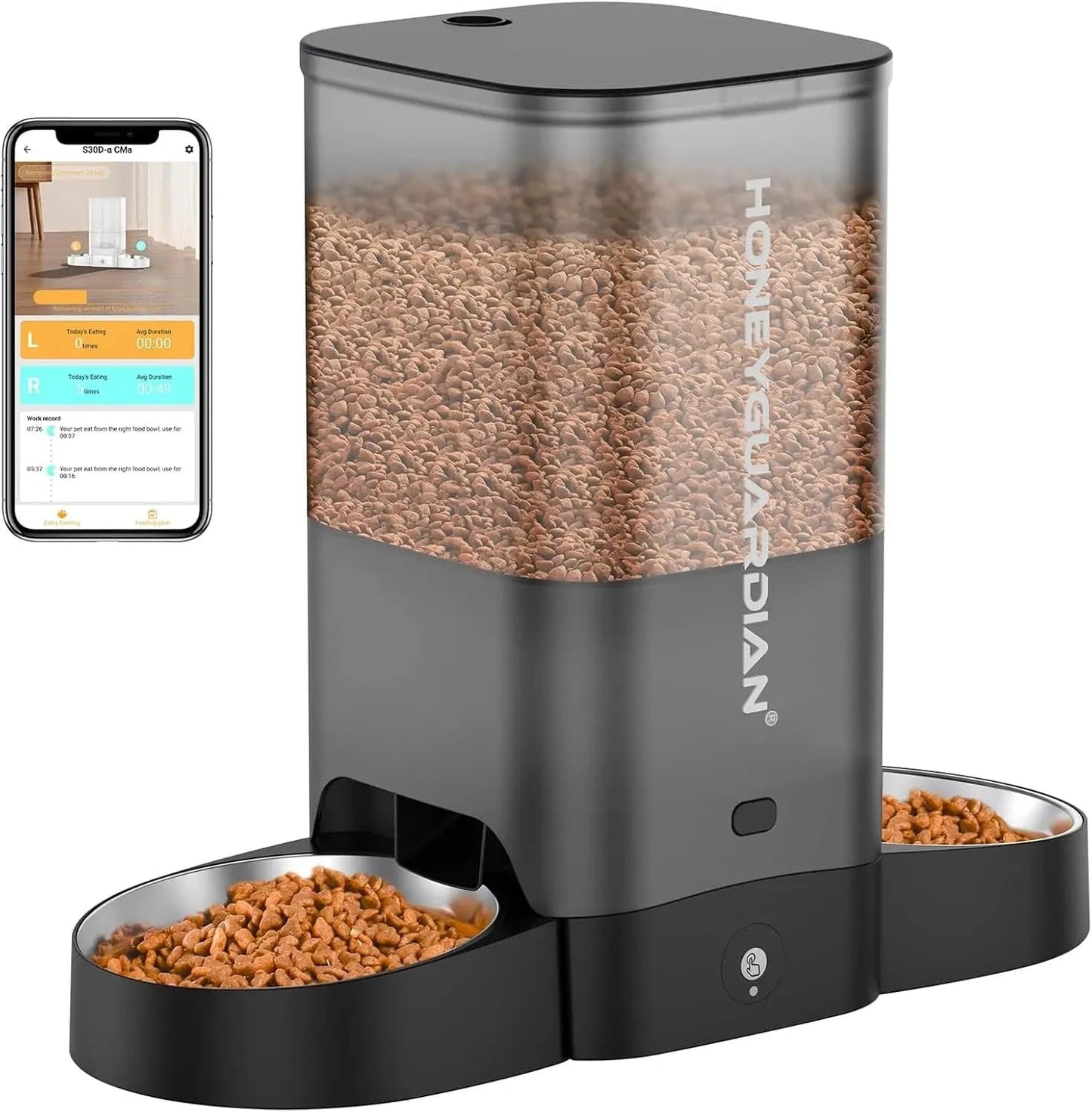 Cat Automatic WiFi Enabled Smart Feeder - Joomcy