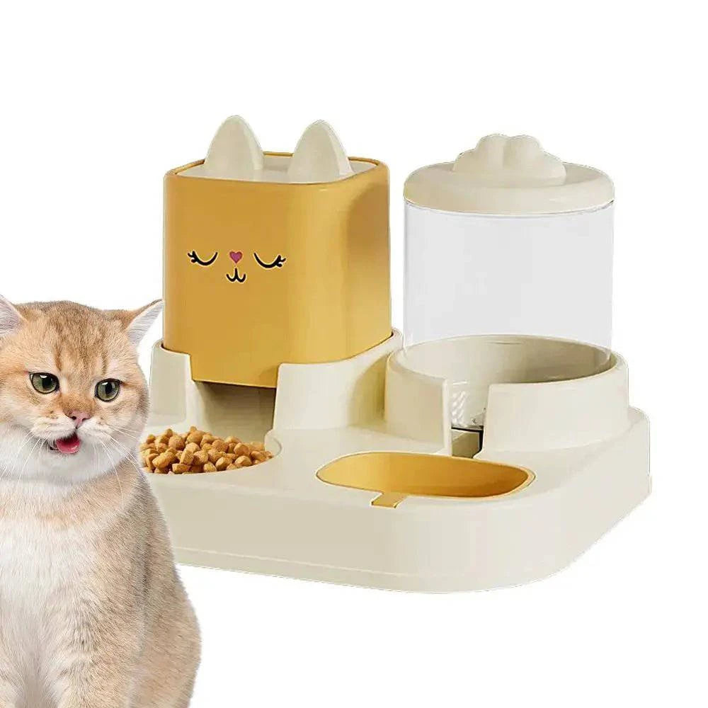Cat Cartoon Double Water Dispenser - Joomcy