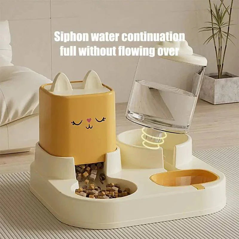 Cat Cartoon Double Water Dispenser - Joomcy