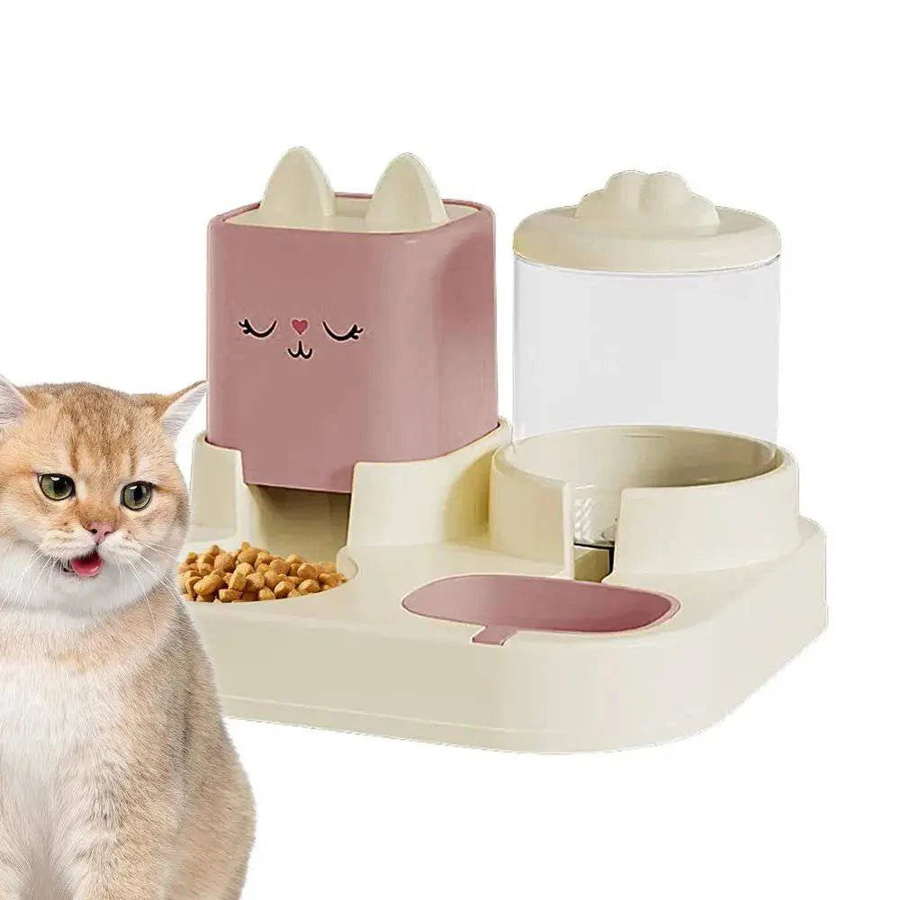 Cat Cartoon Double Water Dispenser - Joomcy