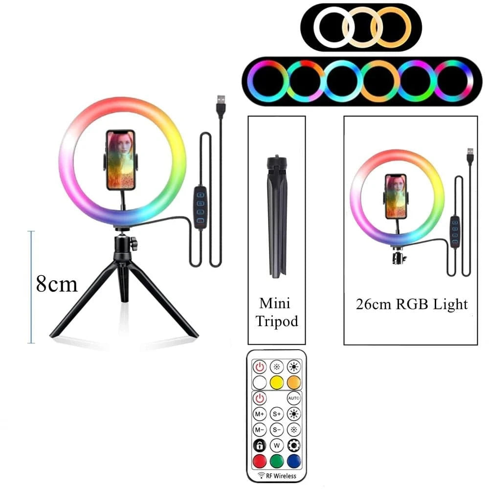 CinemaRings™ RGB Ring Light Lamp - Joomcy