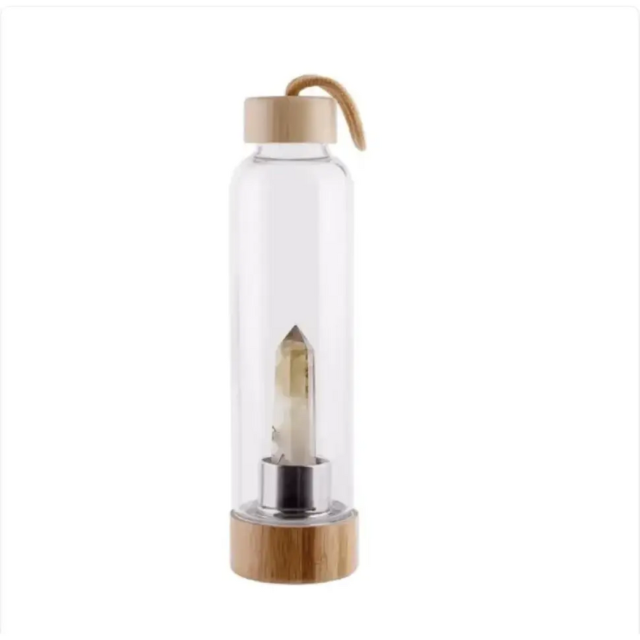 Crystal Bamboo Water Bottle