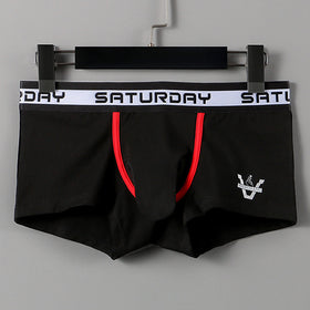 Soft and Breathable Men's Elastic Boxer Shorts