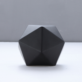 Icosphere Sculpture - Creative Nordic Ceramic Decorative Piece