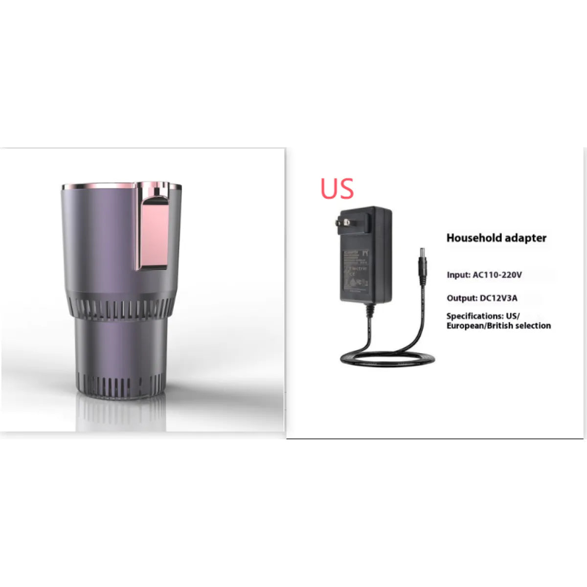 2-in-1 Car Cup Warmer & Cooler, 12V - Joomcy