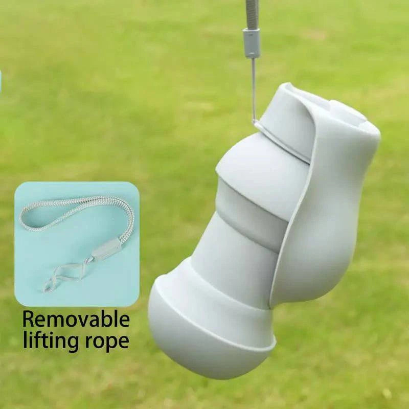 Dog Walking Silicone Drinking Bottle - Joomcy