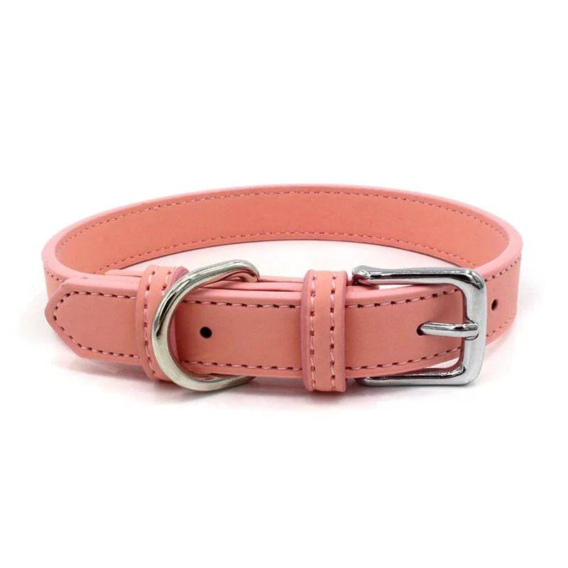Dog Waterproof Leather Collar - Joomcy