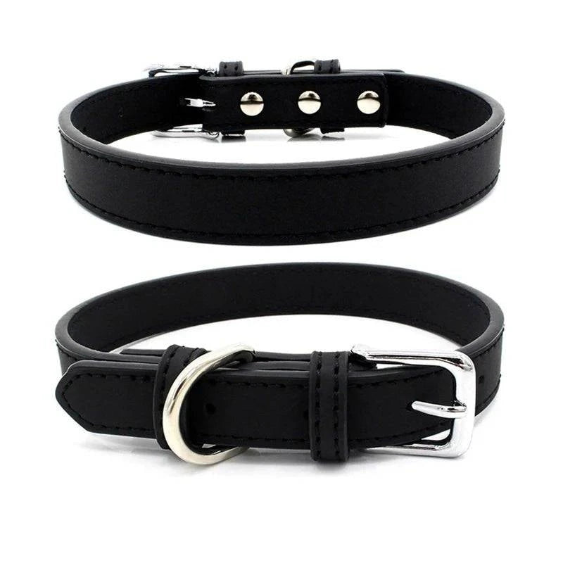 Dog Waterproof Leather Collar - Joomcy