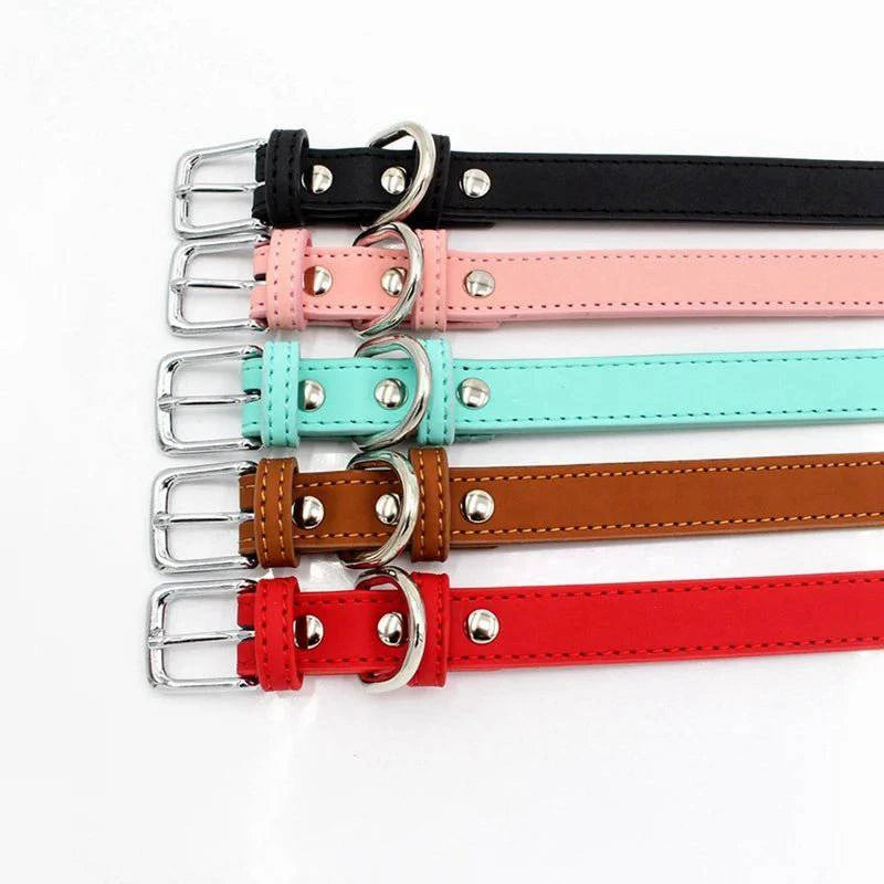 Dog Waterproof Leather Collar - Joomcy