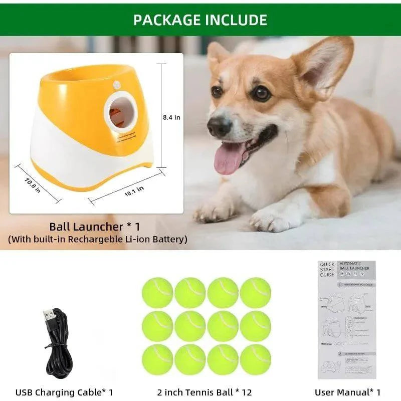 Dogs Automatic Ball Launcher Toy - Joomcy