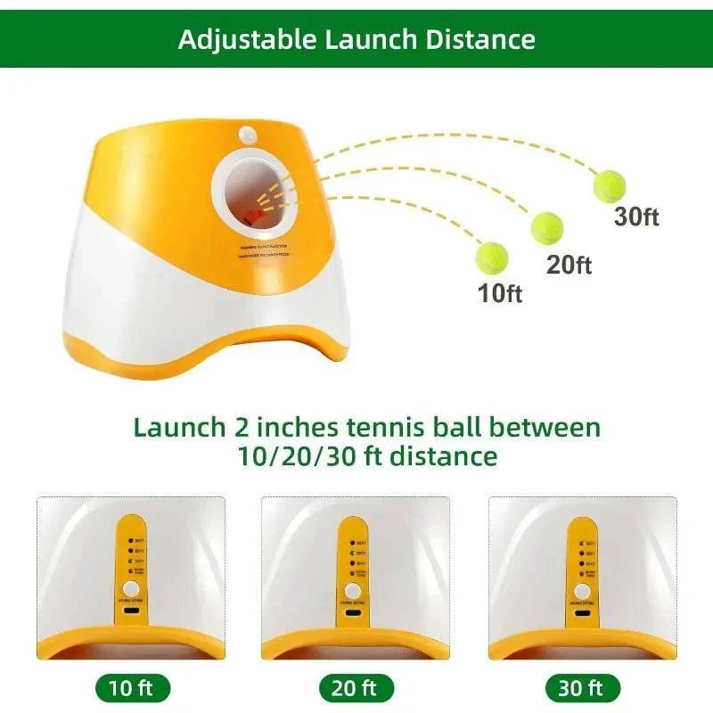 Dogs Automatic Ball Launcher Toy - Joomcy