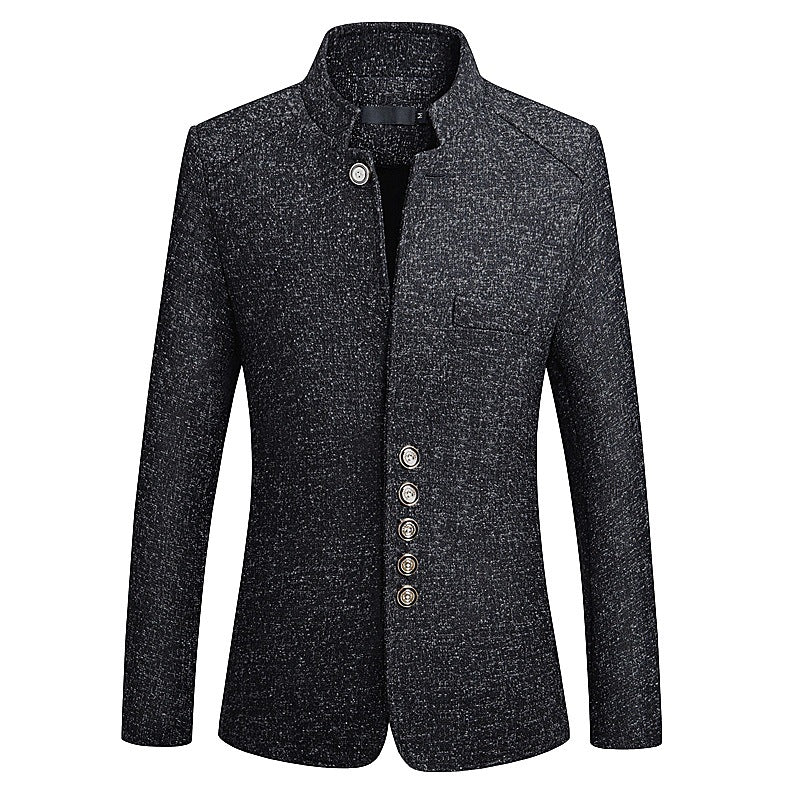 Men's Casual Slim-Fit Blazer Jacket - British Style