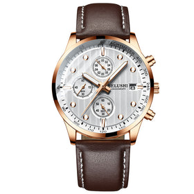 Belochi Stylish Men's Quartz Watch with Waterproof Design
