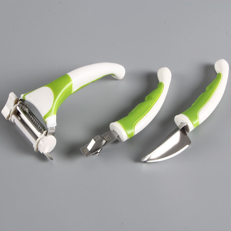Pineapple Peeler, Stainless Steel 3-in-1 Fruit Cutter