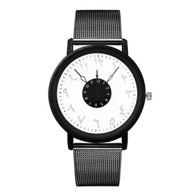 Ultra-thin Mesh Belt Casual Watch for Men & Women