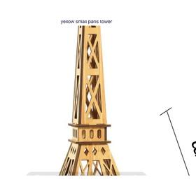 Eiffel Tower Dubai Hotel 3D Puzzle DIY Model Kit