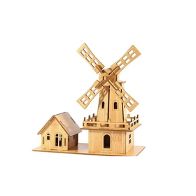 Eiffel Tower Dubai Hotel 3D Puzzle DIY Model Kit