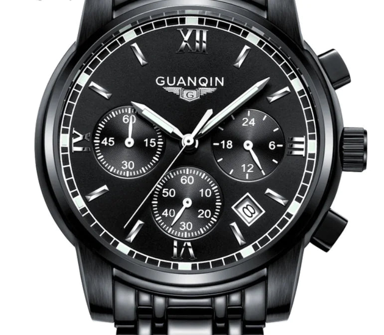 Luminous Steel Band Outdoor Sports Watch - Joomcy