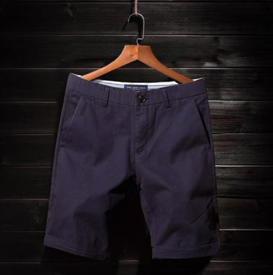 Men's Casual Cotton Five-Point Slim Fit Shorts